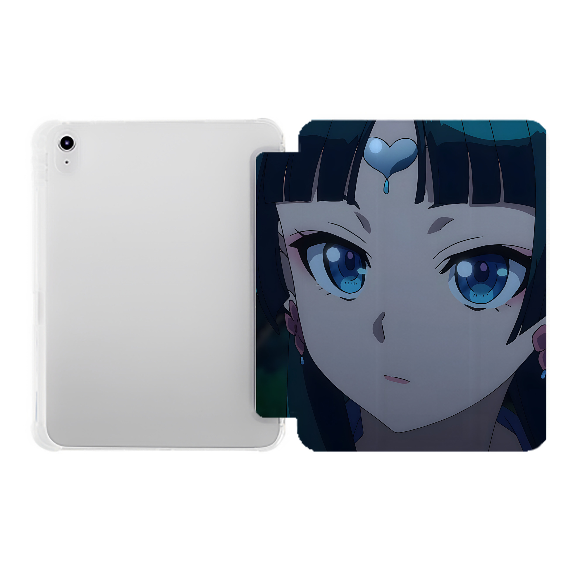 （画像用） 薬屋のひとりごと The Apothecary Diaries IPad ケース ペン収納付き 三つ折りスタンド PUレザー×シリコン 対応機種9.5/10.5/10.9インチ